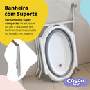 Banheira Dobrável com Suporte